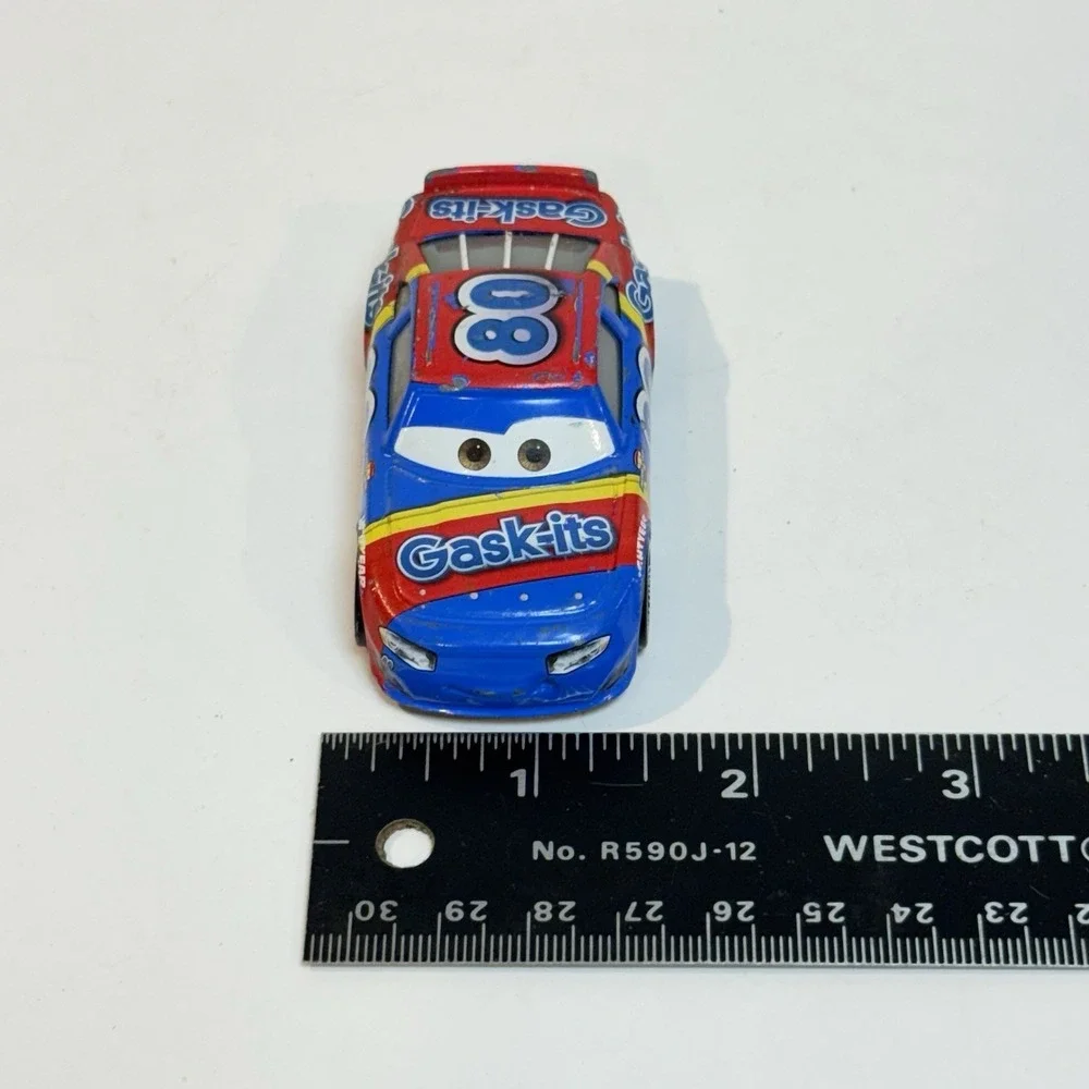 Disney Pixar Mattel Cars Character Gask-its #80 Loose Race Car GUC
